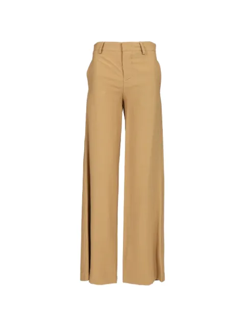 Al Duca D’Aosta 1902 twill wide-leg tailored trousers Neutrals 4286
