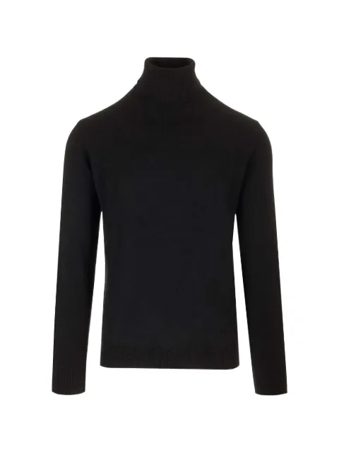 Al Duca D’Aosta 1902 ribbed-trim cashmere sweater Black XIN3