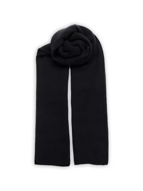 Al Duca D’Aosta 1902 knitted scarf Black HS4047