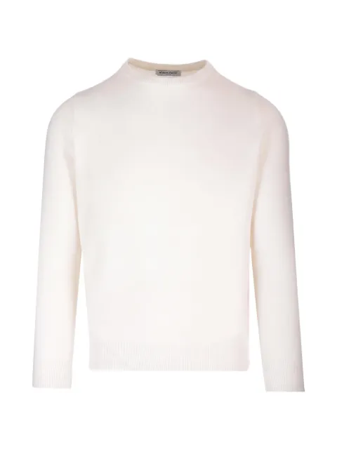 Al Duca D’Aosta 1902 ribbed-trim crew-neck sweater Neutrals CMR01