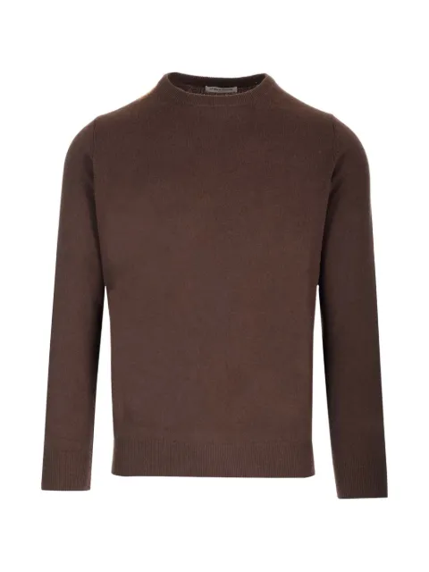 Al Duca D’Aosta 1902 crew-neck cashmere jumper Brown CMR01
