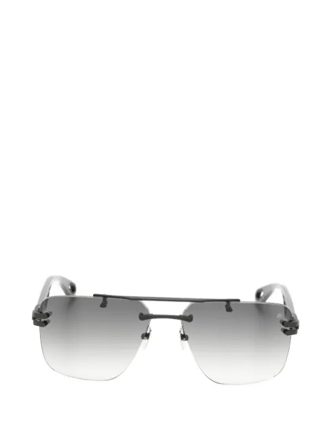 Maybach eyewear The President I rimless square-frame sunglasses Black THEPRESIDENTI
