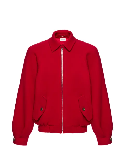 Magda Butrym zip-up jacket Red 282426