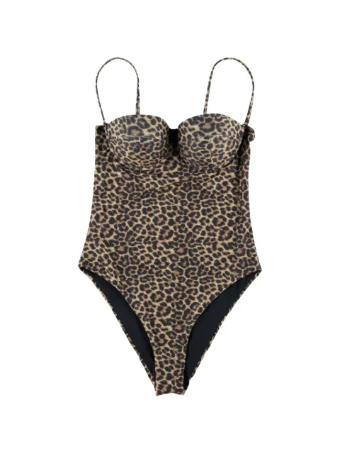 Matinée Rihanna leopard-print swimsuit Neutrals EM2153M