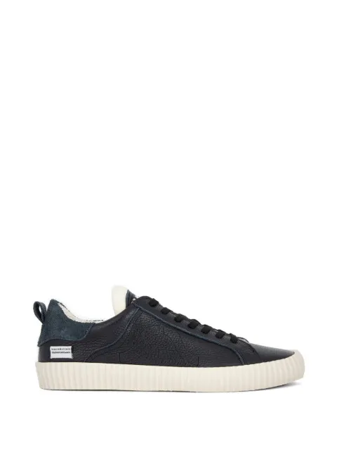 springa Wavy ridged-sole sneakers Black WAVYLEATHERBLACK