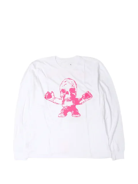 Chrome Hearts graphic-print long-sleeve T-shirt White CHRM0918