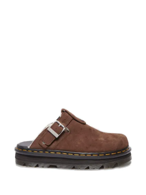 Dr Martens Zebzag buckled mules Brown 31938201BROWN