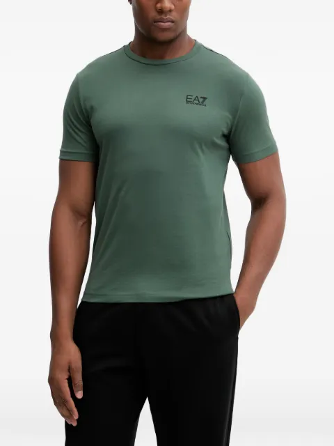 Ea7 Emporio Armani logo-print short-sleeve T-shirt Green PJVPZ8NPT25