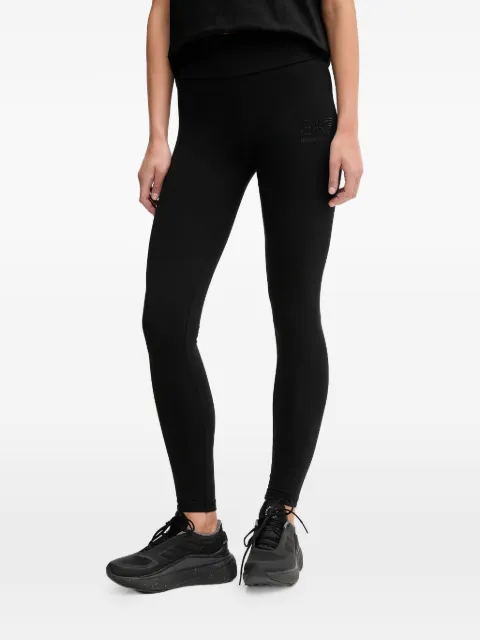 Ea7 Emporio Armani logo-print leggings Black 7W000539AF12484
