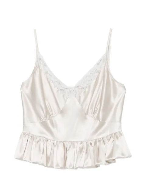 Parlor lace detai blouse Neutrals 202618