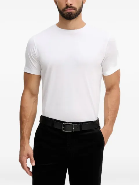 Karl Lagerfeld logo-print crew-neck T-shirt White 765000500298