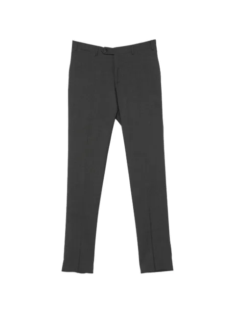 Canali pressed-crease tailored trousers Grey AT0055274013