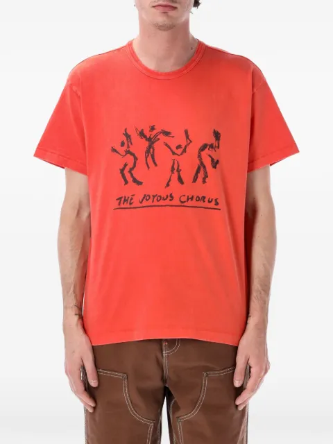 Vans x Julian Klincewicz Joyous Chorus graphic-print T-shirt Red VN000RSCZXT1