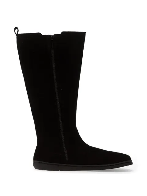 GROUNDIES Milena 2.0 suede-finish side-zip boots Black GND12028201