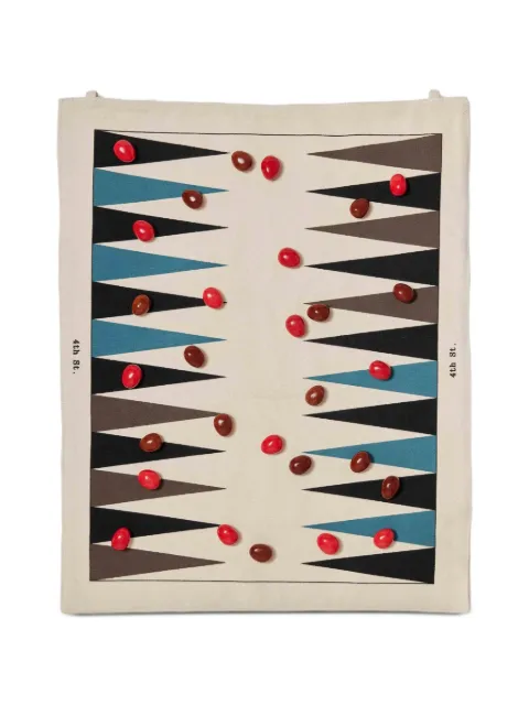 Fourth Street backgammon board Neutrals BACKGAMMONBOARDCAN