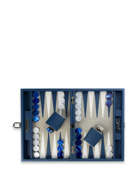 Hector Saxe large backgammon board game Blue BL01TL