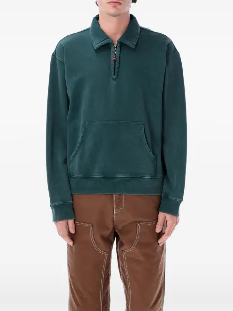 Vans x Julian Klincewicz quarter-zip pouch-pocket sweatshirt Green VN000RSDYQX1