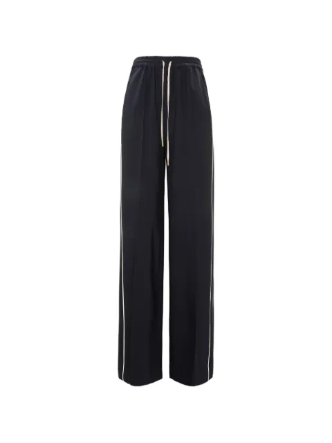 Dorothee Schumacher Casual Attraction side-stripe track pants Blue 440403