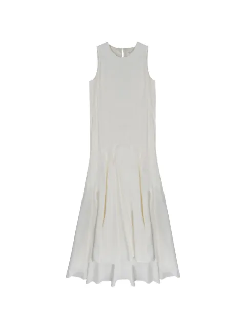 Parah sleeveless flared-skirt maxi dress Neutrals D726103RAISA26002