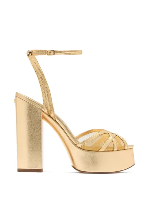 Sam Edelman metallic-effect platform sandals Gold J8660L1