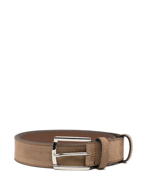 ERALDO suede buckle-fastening belt Neutrals O935