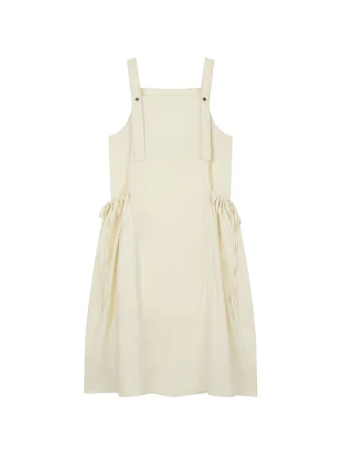 TOMBOY drawstring-waist apron-style dress Neutrals 9106241212