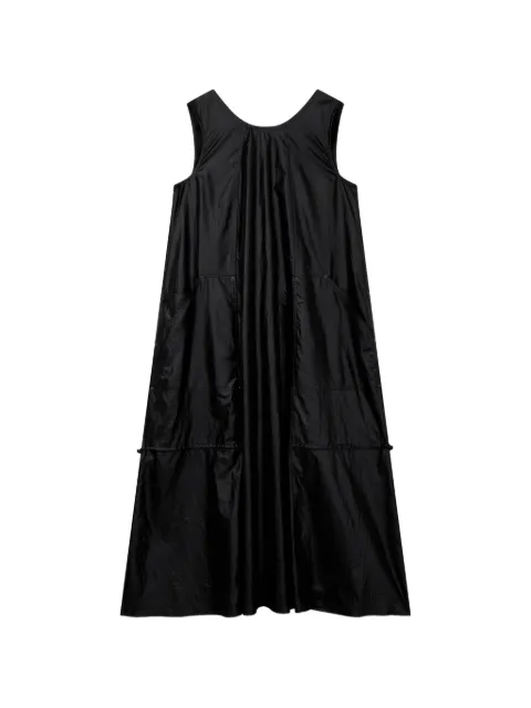 TOMBOY drawstring-waist sleeveless dress Black 9106241224