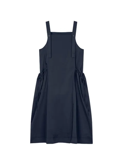 TOMBOY drawstring-waist pinafore dress Black 9106241212