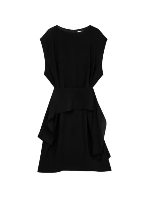 TOMBOY draped wrap dress Black 9106241228