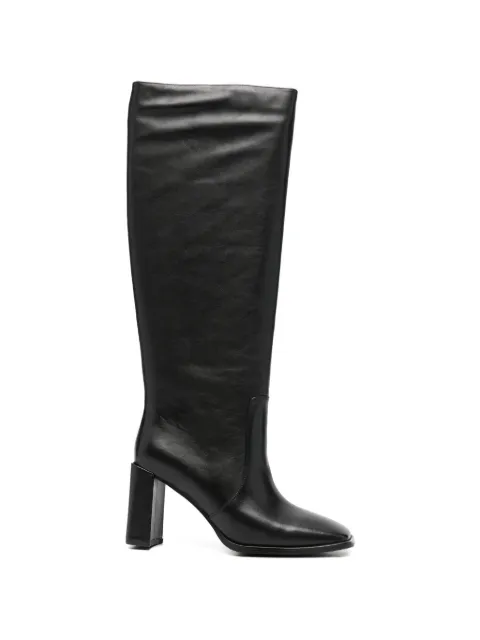 ADRIANNA FERETTI square-toe block-heel boots Black 603925200