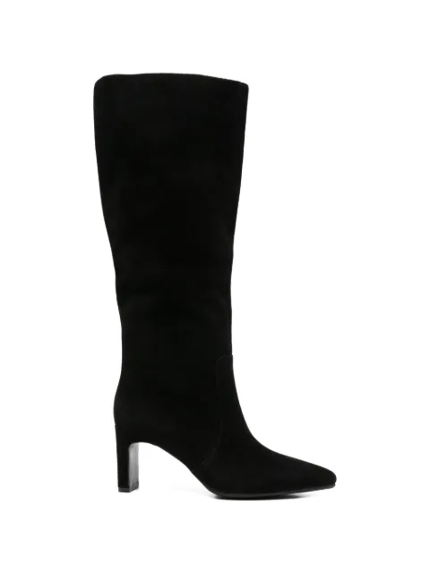 ADRIANNA FERETTI pointed-toe suede boots Black 603925201