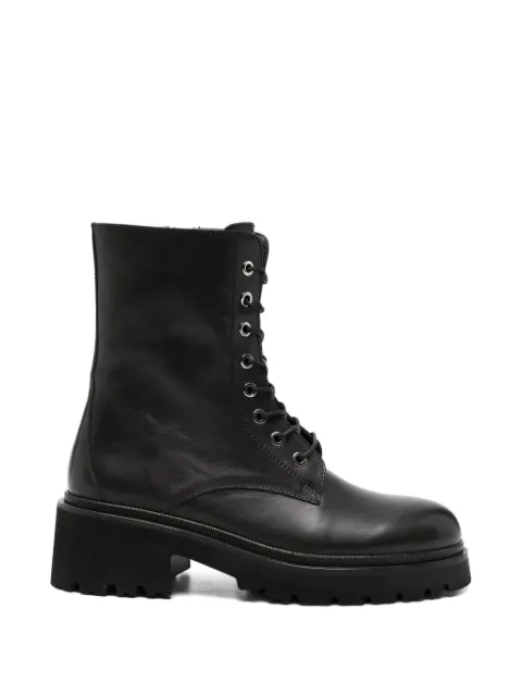 ADRIANNA FERETTI lace-up boots Black 601425226