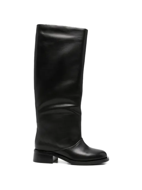 ADRIANNA FERETTI round-toe knee-high boots Black 603925214