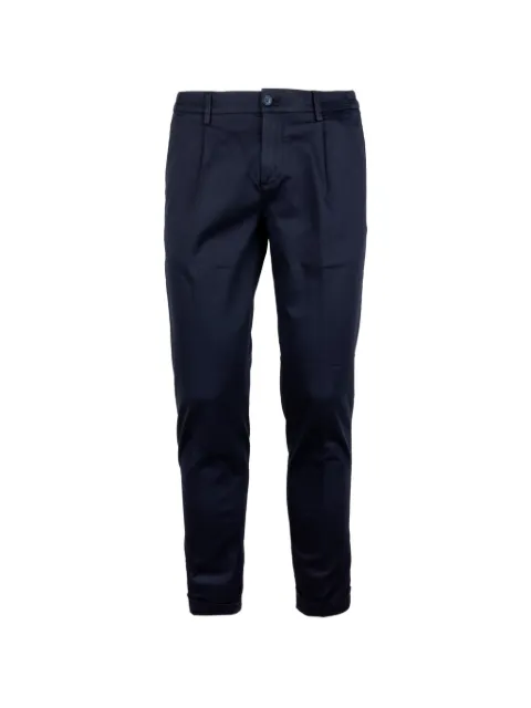 Re-Hash pleated turn-up trousers Blue P304JM22774057