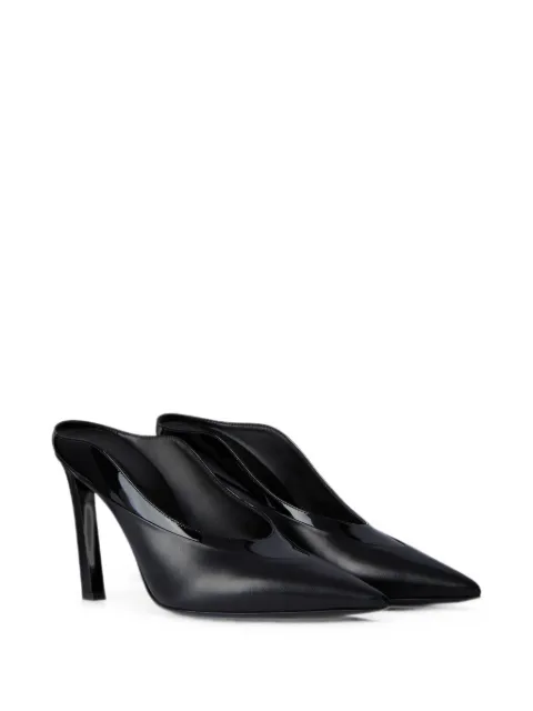Givenchy pointed-toe panelled mules Black BE30AEE2G1001