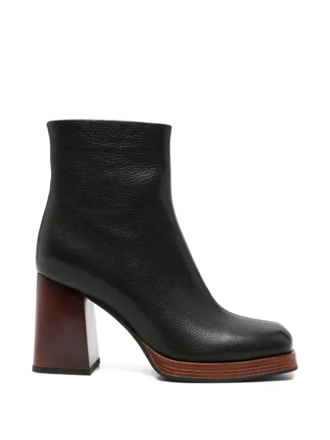 ADRIANNA FERETTI square-toe ankle boots Black 603925209