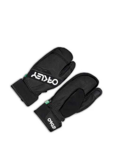 Oakley Factory Winter logo-print gloves Black 94264