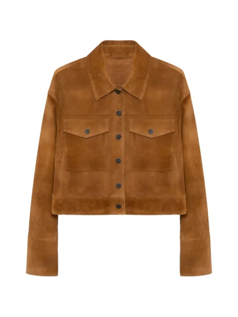 SIMKHAI Grafton suede jacket Brown 2266107SB