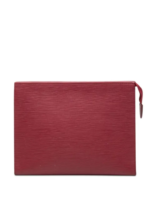 Louis Vuitton Pre-Owned 2015 Epi Toiletry Pouch 26 clutch bag Red R7BQS9AW7FN3PY6Z