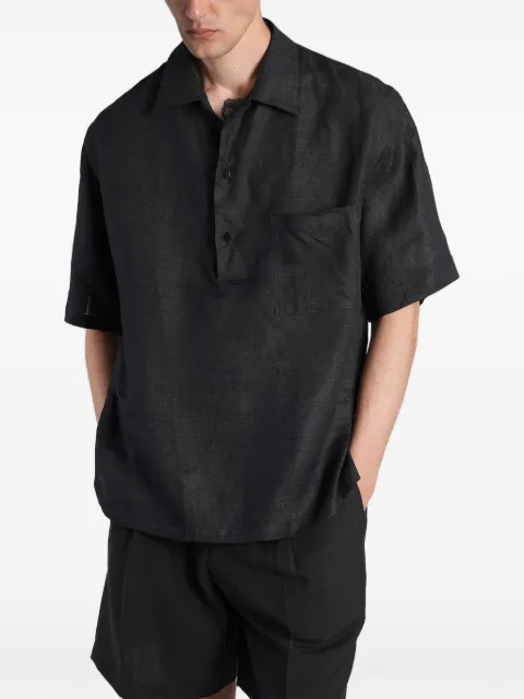 Costumein Polx short-sleeve polo shirt Black 26S84