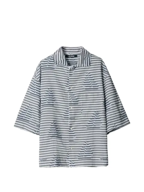 Jacquemus The Plage shirt White SHM00622AW00838