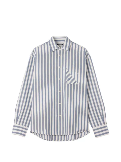 Jacquemus The Voilier shirt Blue SHM00624AW00855
