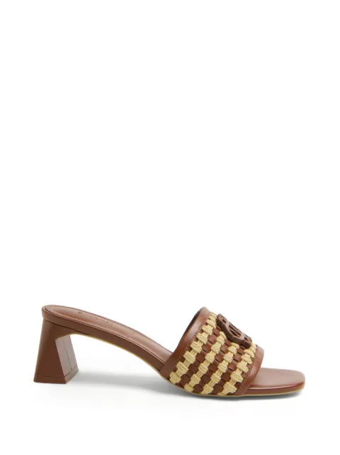 SIMKHAI Sydney heeled sandals Brown 226S008WVR