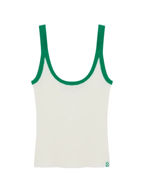 SIMKHAI Rayne knit tank top White 2262166K