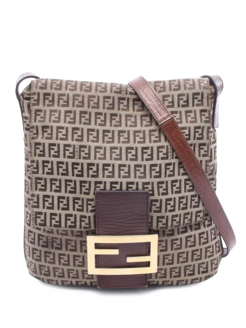 Fendi Pre-Owned 2010-2026 Zucchino Spalmati crossbody bag Brown EN4GP1VY88LEOE85