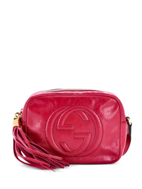 Gucci Pre-Owned Soho Disco Patent Small crossbody bag Pink AAHPSO1PC6WSY7Y3