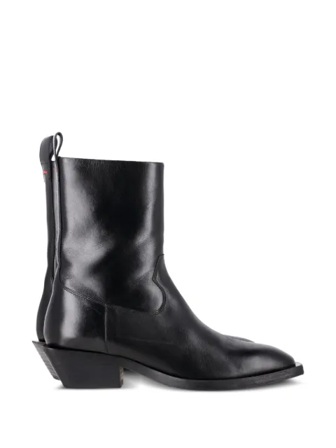 Aeyde Luis pointed-toe ankle boots Black HNPUGBSH735233W