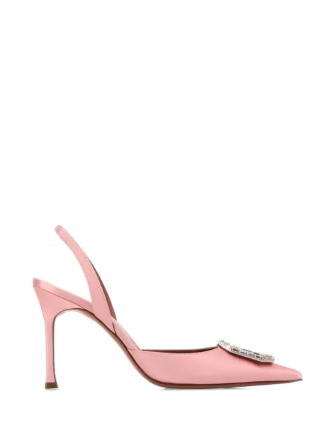 Amina Muaddi Camelia pumps Pink CAMELIASLING90