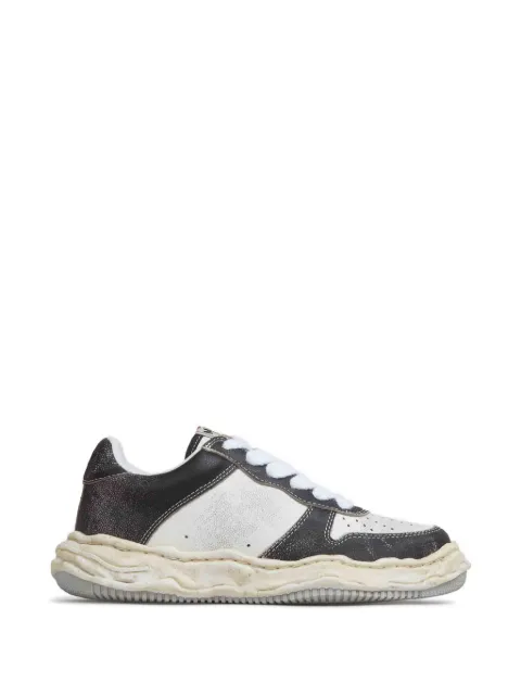 Maison MIHARA YASUHIRO Wayne OG irregular-sole sneakers Black A16FW728COWLEATHER100