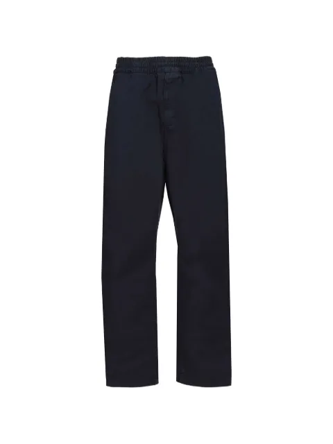 Carhartt WIP Flint cotton-twill trousers Blue I029919